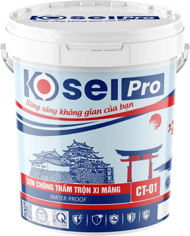 KoseiPro CT-01 - Sơn chống thấm trộn xi măng