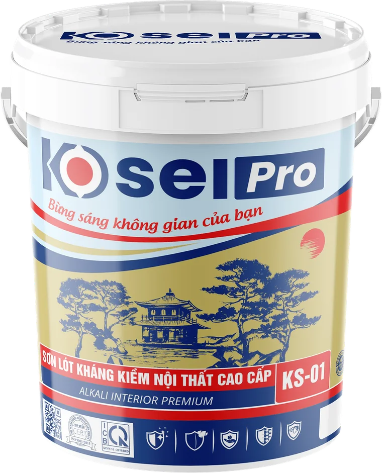 KoseiPro KS-01 - Sơn lót kháng kiềm nội thất cao cấp
