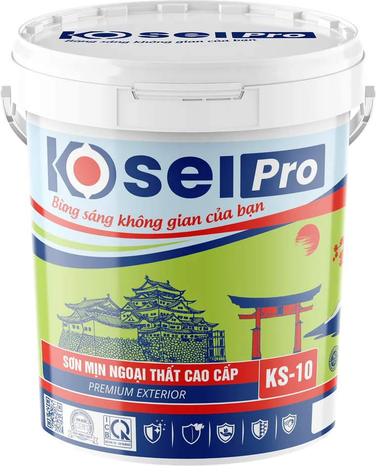 KoseiPro KS-10 - Sơn mịn ngoại thất cao cấp